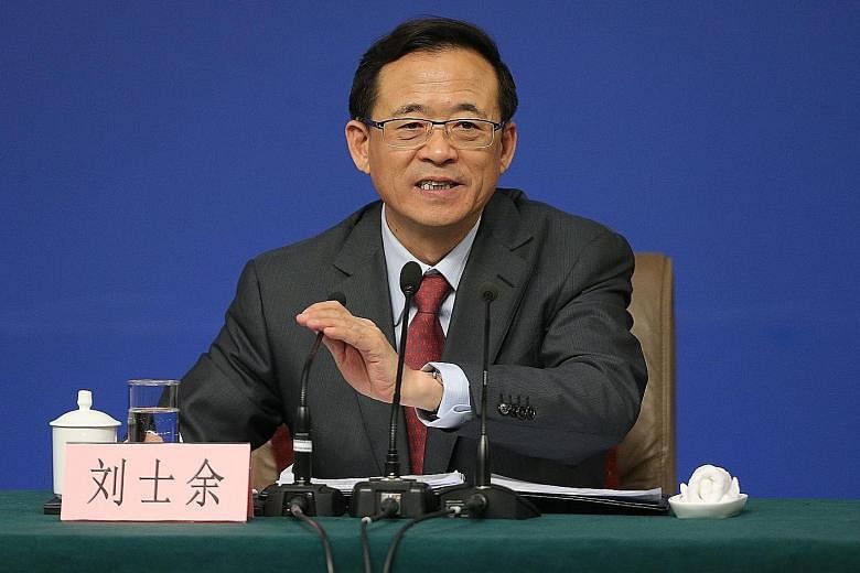 Mr Liu's performance was rated better than that of his predecessor by market watchers, who said his comments will stabilise expectations and ease worries about financing pressure.