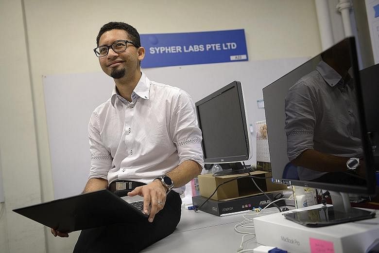 Mr Shamir started Sypher Labs in 2012 and managed to attract small logistics players to his product, VersaFleet, which is a cloud-based, simplified automating app that companies can use to manage their fleet of land transport vehicles.