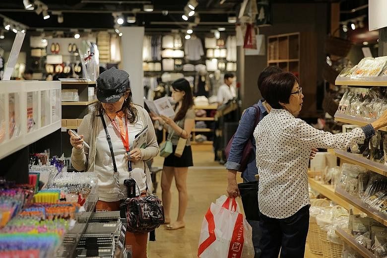 Economists said a spurt of activity ahead of the Chinese New Year could have lifted the retail sector.