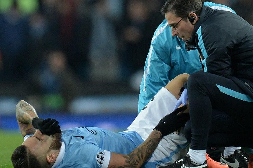 City centre-back Nicolas Otamendi fell victim to injury too, but his manager is more hopeful of a quick recovery for him. 
