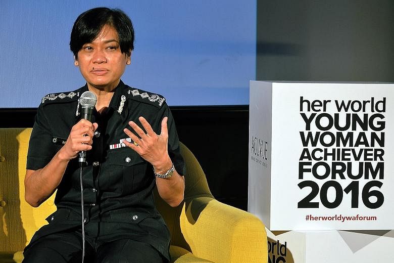 Senior Assistant Commissioner of Police Zuraidah Abdullah is one of the panellists who shared their experiences and gave career advice at the Her World Young Woman Achiever Forum.