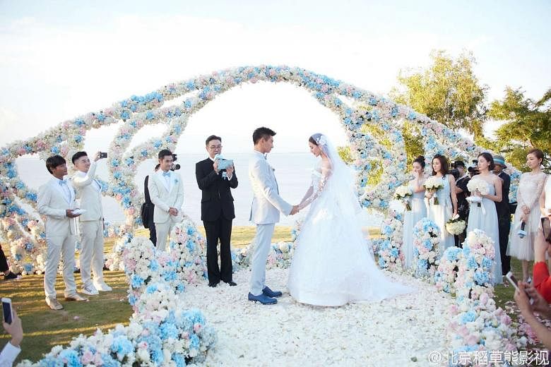 Liu Shishi and Nicky Wu's Wedding – cdramadevotee