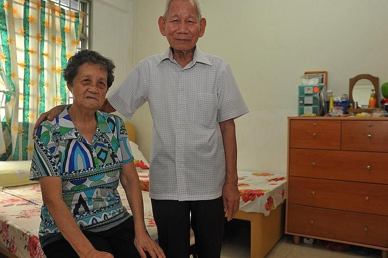 Madam Lai and Mr Foo are two of the beneficiaries of the Silver Support Scheme, which will provide them with $750 every three months. They live in a one-room rental flat in North Bridge Road and have neither CPF money nor savings. They currently get 