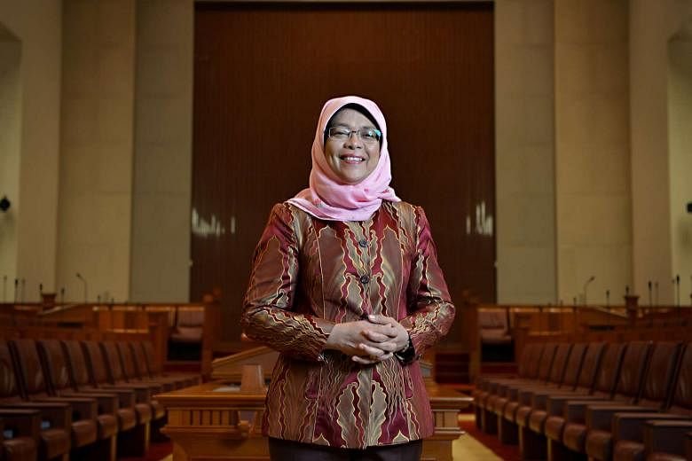 Speaker of Parliament Halimah Yacob 