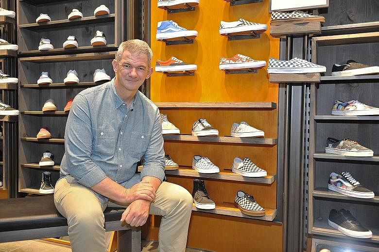 President of Vans Kevin Bailey has been credited for the brand's expansion into Asia.