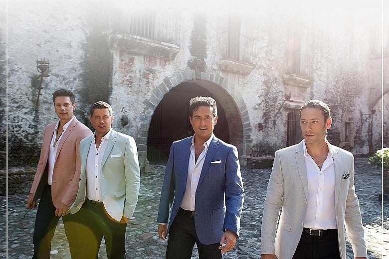 Il Divo (from far left, David Miller, Sebastien Izambard, Carlos Marin and Urs Buhler) proved naysayers wrong and have sold more than 30 million albums.