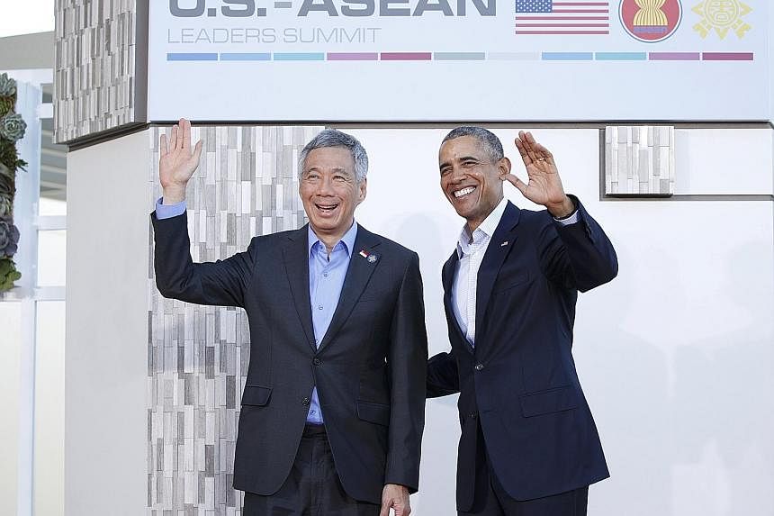 PM Lee and President Obama at Sunnylands in February. PM Lee was in Washington this week for a nuclear security summit. The front pages of newspapers carrying former Cuban leader Fidel Castro's article on Mr Obama's visit, published on Monday. Syrian