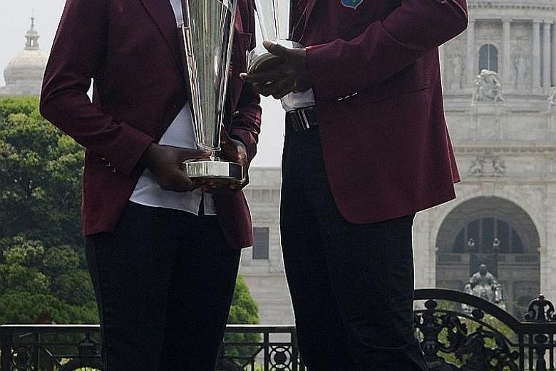 West Indies men's and women's team captains Darren Sammy and Stafanie Taylor led their teams to a T20 sweep.