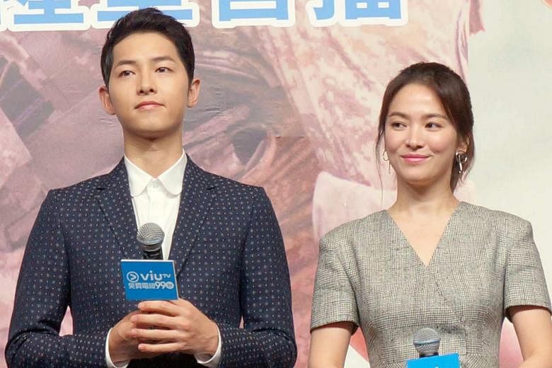 Song Joong Ki in reserve forces training uniform reminds fans of his The  Descendant of the Sun character - IBTimes India