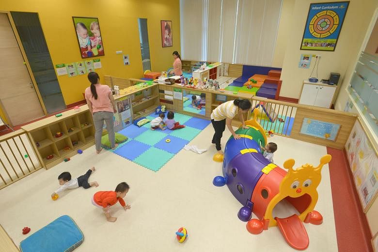 More infantcare facilities could be opened or expanded to give parents peace of mind that their babies would be looked after whenever they work late, said several MPs.