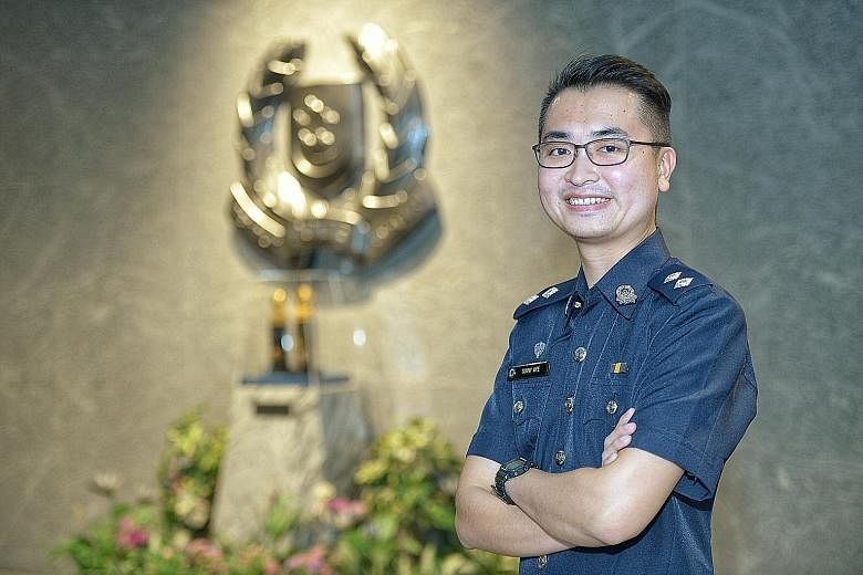 Police Inspector Sunny Wee took five years to rise through the ranks to become a senior officer as he joined the force as a diploma holder and was on a different promotion track from degree holders. That will soon change, with all officers on a unifi