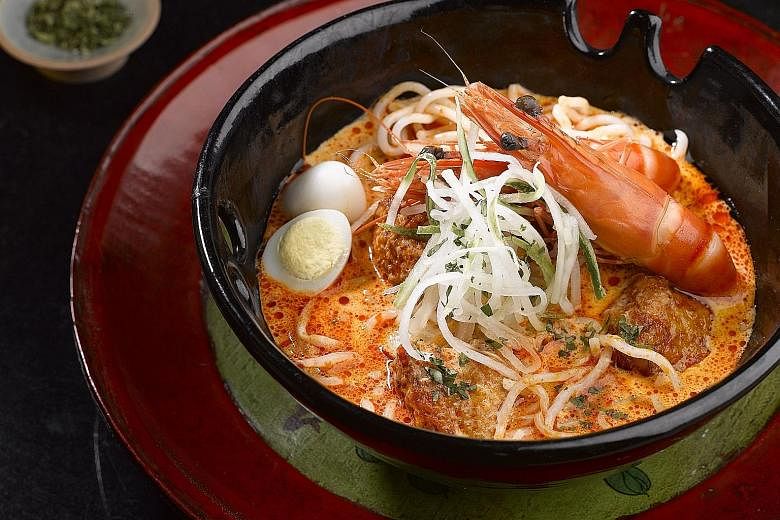 Tuck into Asian favourites such as the Sheraton Laksa at The Dining Room.