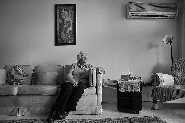 On April 13, Mrs Marshall turns 90. She lives in central Singapore in a comfortable apartment that she and her husband bought in 1993. She remembers Mr Marshall, in his last months, sitting where he could see sunbirds feed from a glass tube of honey 