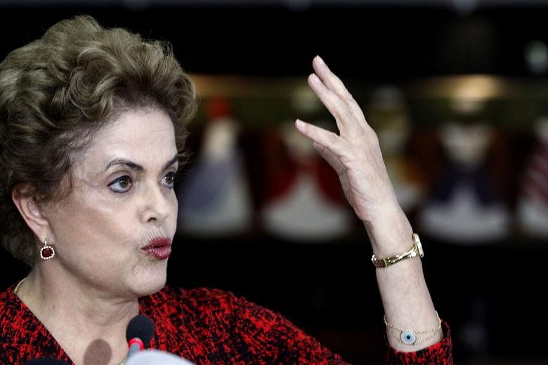 Ms Rousseff faces charges of manipulating the Budget to cover gaps. Opponents had previously tried to charge her with corruption but failed. The Lower House is expected to vote on Sunday on whether to impeach her. 