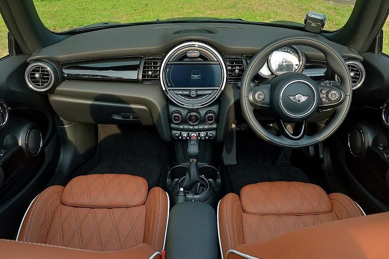 The new Mini Cooper S Convertible is quick, agile and well-balanced.