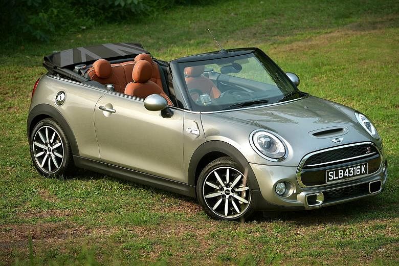 The new Mini Cooper S Convertible is quick, agile and well-balanced.