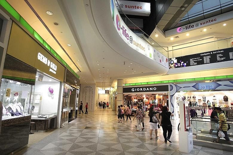 Gross revenue grew 5.2 per cent, mainly due to the opening of Phase 3 of Suntec City mall after its renovations, higher office revenue from Suntec City Office and higher revenue from Suntec Singapore.