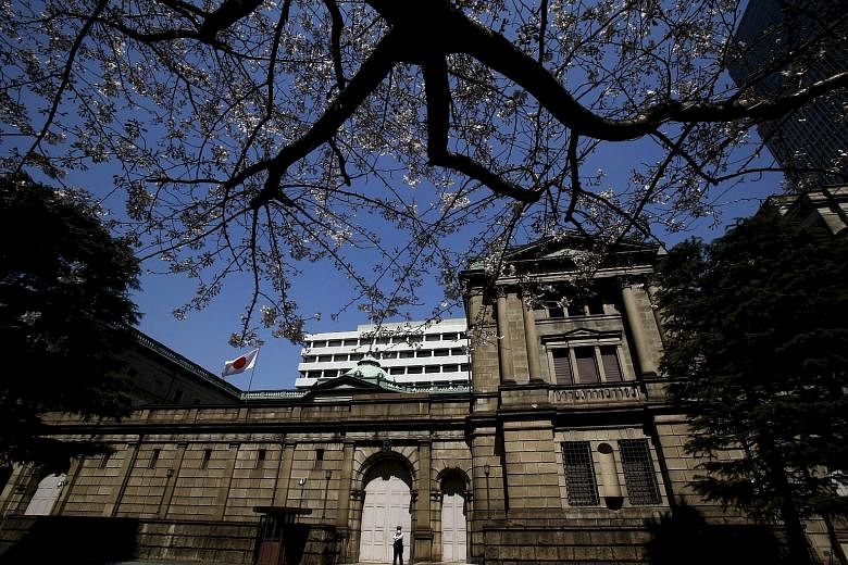 The Bank of Japan (right) and the US Federal Open Market Committee will be releasing their latest monetary policy decisions on Thursday. The market is expecting additional stimulus from the BOJ later this month.