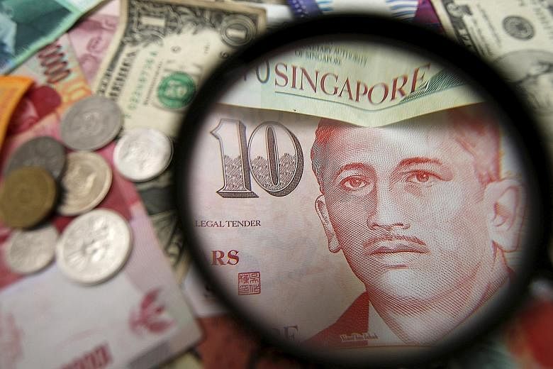 The Singdollar's unexpected response to what economists describe as the MAS weapon of choice - stopping its appreciation against a basket of currencies it is pegged to - when Singapore falls into a recession highlights the dilemma policymakers are fa