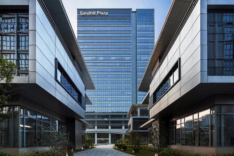 MGCCT's recently acquired business park project in Shanghai, Sandhill Plaza, is fully occupied.