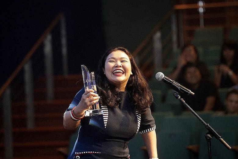 Siti Khalijah Zainal, Best Actress at the recent M1-The Straits Times Life Theatre Awards, represents the new generation of theatre practitioners.