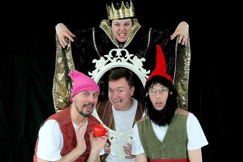 Canadian group DuffleBag Theatre will perform Snow White for the ACT 3i Festival for Children.
