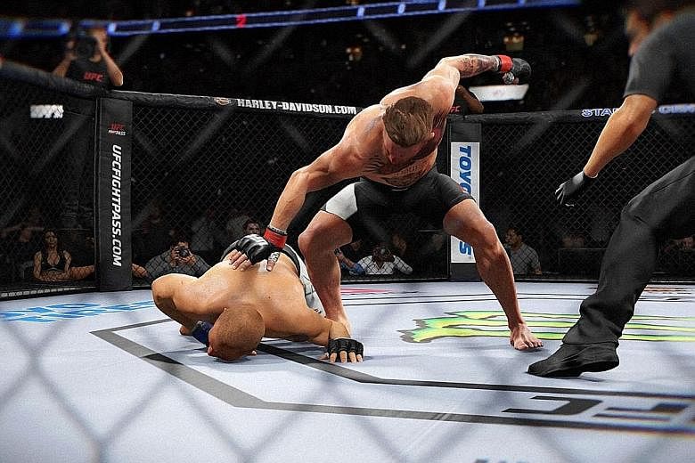 In UFC 2, success is earned through dedication and perseverance.