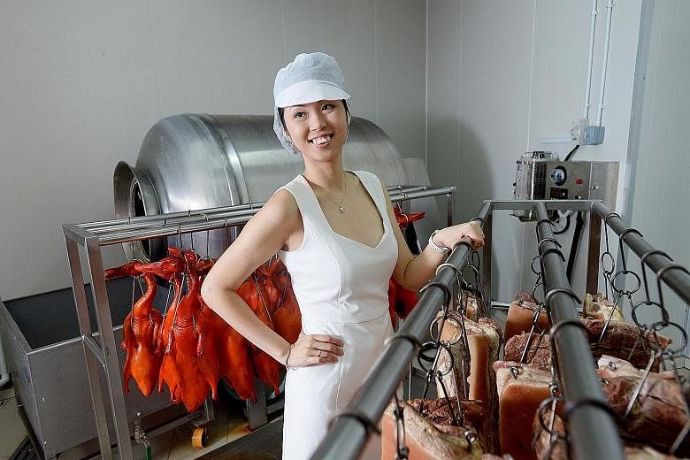 Dr Lee, head of operations at the food division of Kay Lee and Shiro Corporation, set up the central kitchen with new machines that raised the roasting and packing capacity for some of its products.