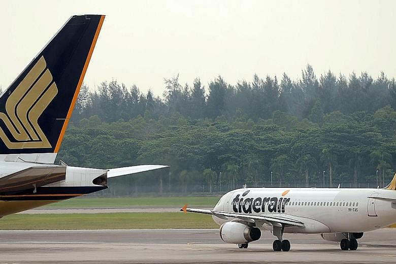 Budget carrier Tigerair posted better revenues off an improvement in yields and load factors.