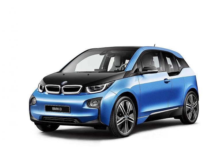 BMW's i3 electric car.