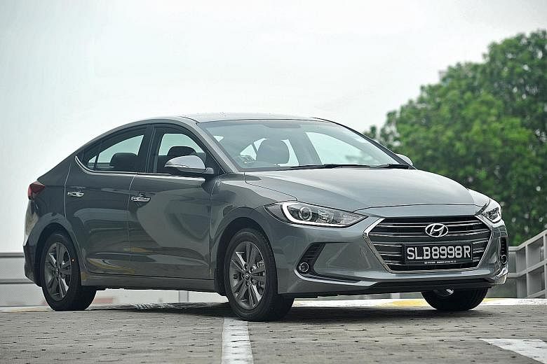 The new Elantra looks sporty and comes with a number of premium features.