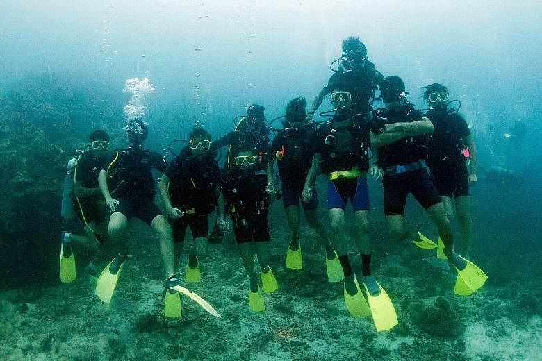 The dive centres - Gill Divers, Deep Blue Scuba, Eko Divers, 7 Scuba and Amazing Dive - will be assessed this month for the UN certification.