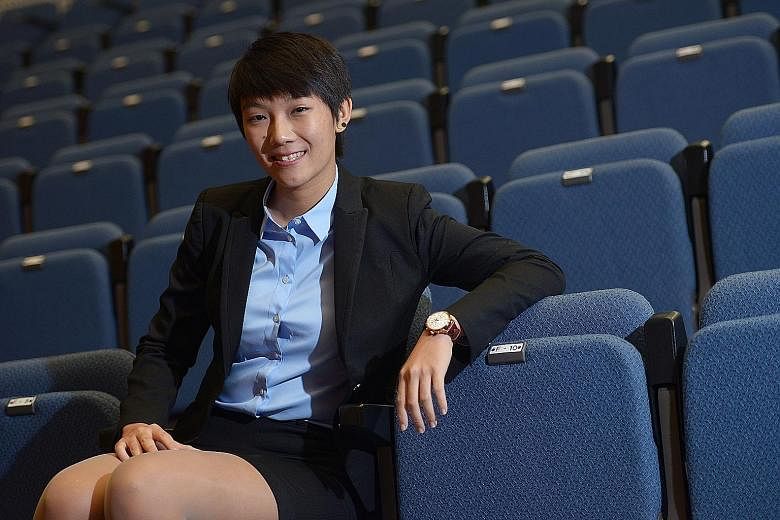 Keen to explore her choices, Ms Tan plans to take a working holiday to New Zealand in November. For now, she is gaining valuable experience as a guest services executive at a boutique hotel here.