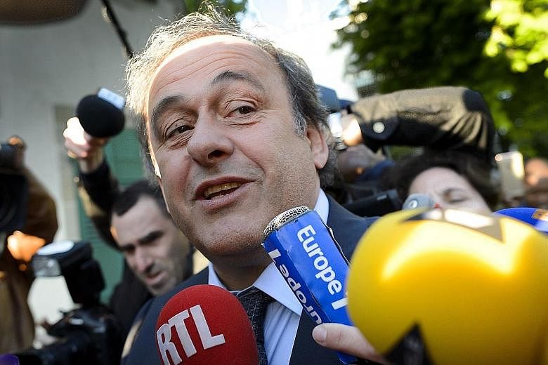 Michel Platini arriving at the Court of Arbitration for Sport in Lausanne, Switzerland on April 29 to appeal against his six-year Fifa ban for ethics violations. Despite being a key organiser of Euro 2016, he is now barred from presiding over the eve