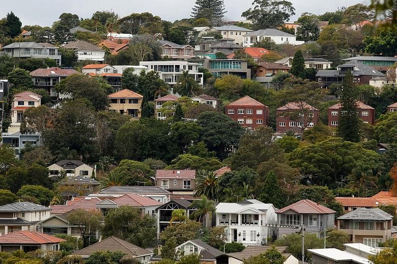 A Sydney suburb. Foreign investment in Australian property has soared in recent years, fuelling public concerns that foreign buyers are squeezing out local buyers and making housing unaffordable. Home prices in Australia rose 7 per cent last year.
