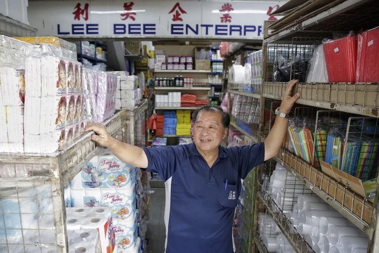 Mr Ong, of Lee Bee Enterprises in Jurong West, said he got new flooring in front of his shop and an automatic awning that is easier to use under the scheme. His neighbourhood underwent upgrading from 2013 to 2014. 