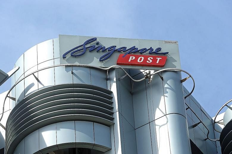Underlying net profit at SingPost in the three months ended March 31 fell 20.1 per cent to $31.8 million, due mainly to a fall in rental income as redevelopment of the Singapore Post Centre mall commenced in the third quarter.