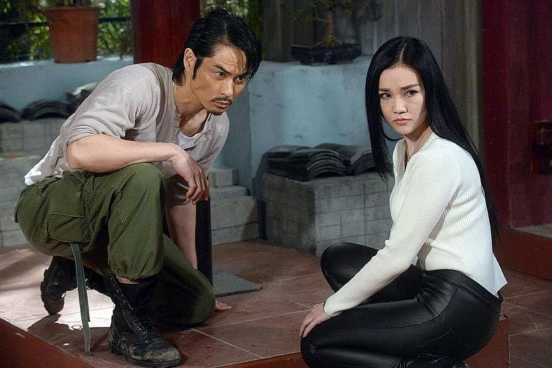 Kevin Cheng and Kay Tse in Blue Veins (both above).