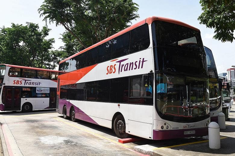 SBS Transit expects its bus revenue to be affected, given that bus routes in the Bulim and Loyang areas have been clinched by foreign firms. But rail revenue is expected to grow with higher ridership from Downtown Line 2.