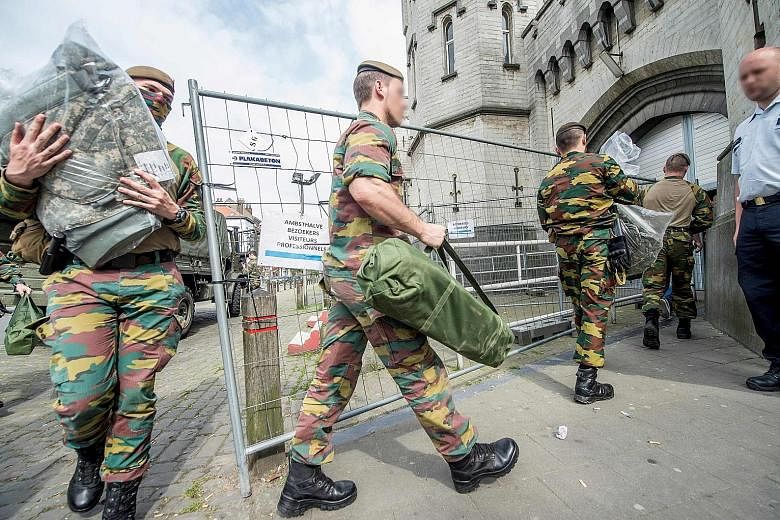 Belgium made a controversial decision on May 9 to call in the army to fill in for striking prison staff to take care of inmates' needs. The strike began over staffing levels at 17 prisons in the French- speaking region of Wallonia and Brussels.
