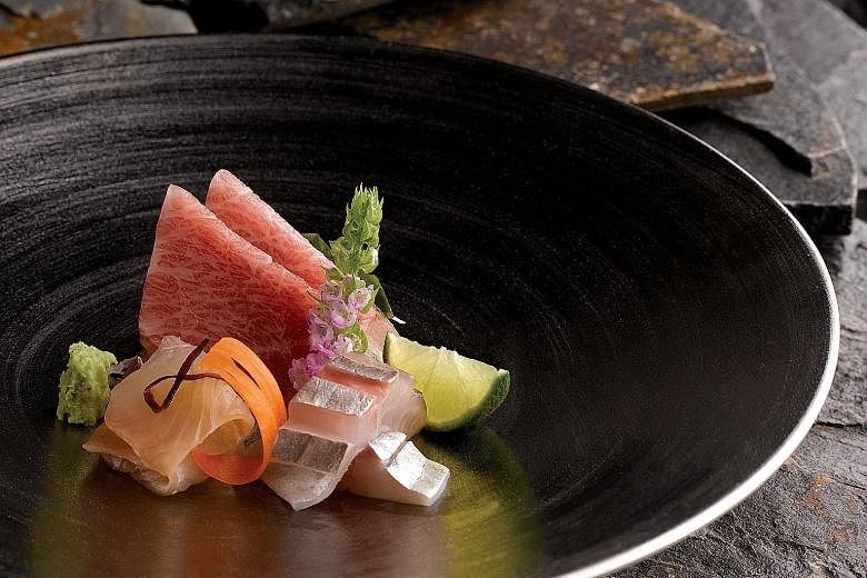 Next week's prize is a dinner for nine at Shinji by Kanesaka at Raffles Hotel worth $10,000.