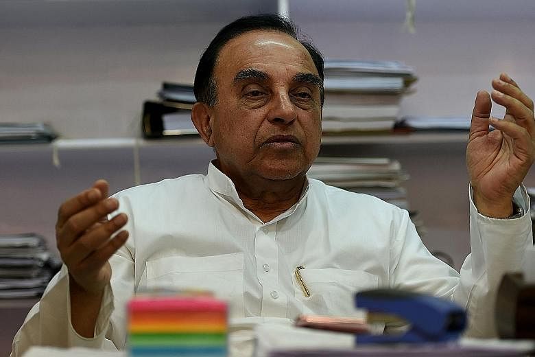 Mr Swamy has upset Muslims in India by saying they should not get to vote unless they acknowledge their Hindu ancestry.