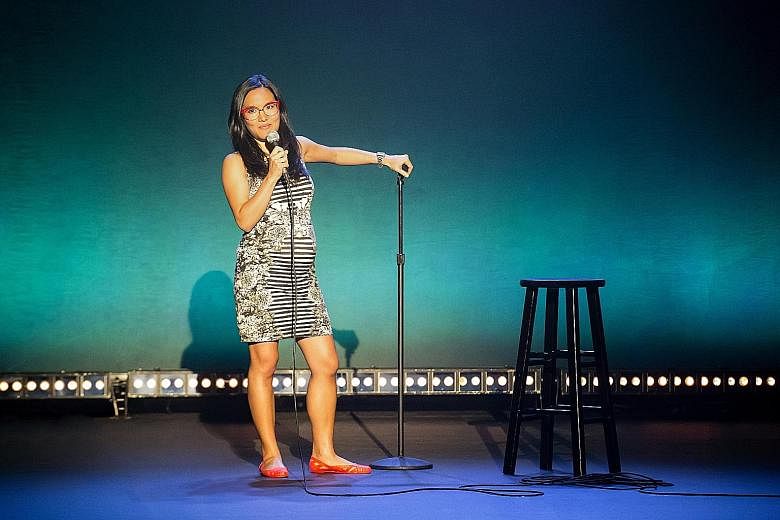Ali Wong takes on subjects such as her Asian-American identity, infertility struggles and thoughts on feminism in Ali Wong: Baby Cobra.