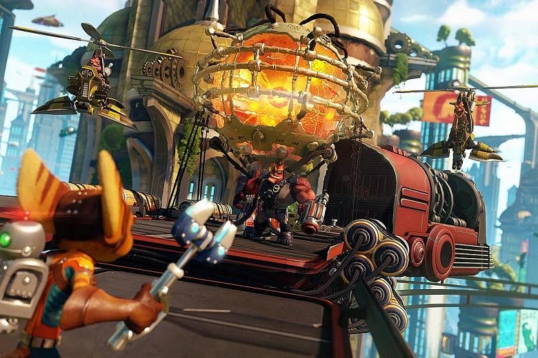 This remake of Ratchet & Clank is a must-play for all fans of the original series and 3-D platformers in general.