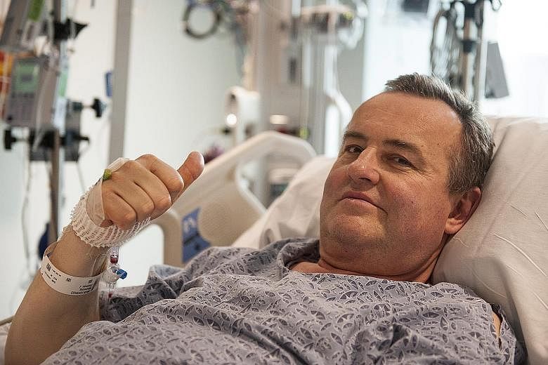 Mr Thomas Manning received a new penis from a donor after his own was removed in 2012 due to cancer. Doctors hope he will be able to regain full penile functionality within months.