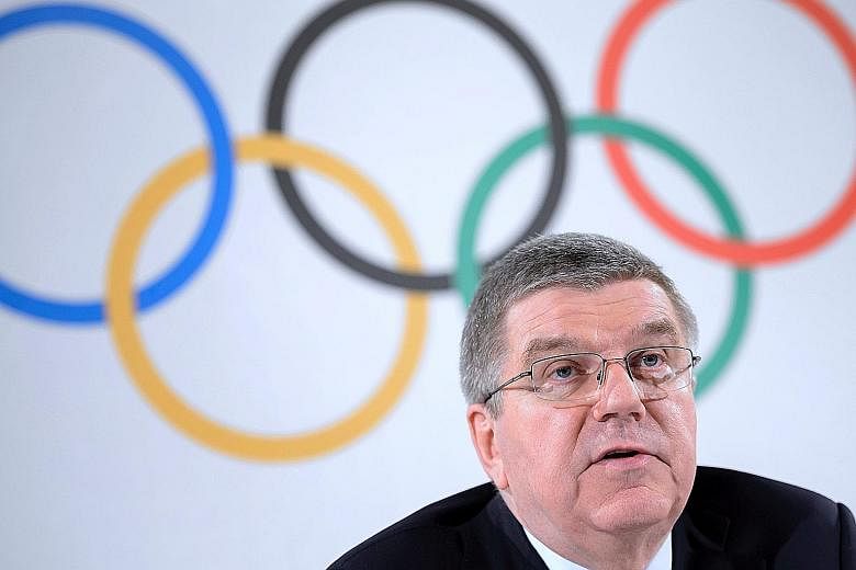 IOC boss Thomas Bach says retesting of samples from the 2008 and 2012 Games will prevent dozens of dope cheats from taking part in Rio in August.