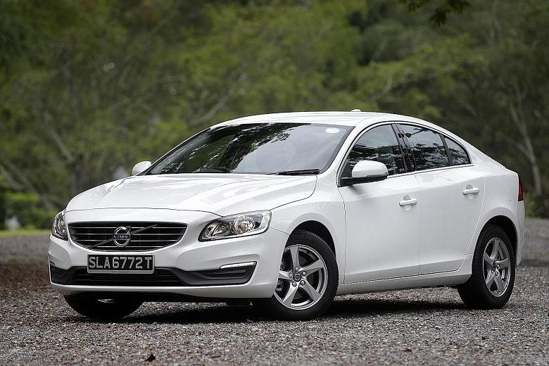 The new diesel Volvo S60 is powerful and fuel-efficient.