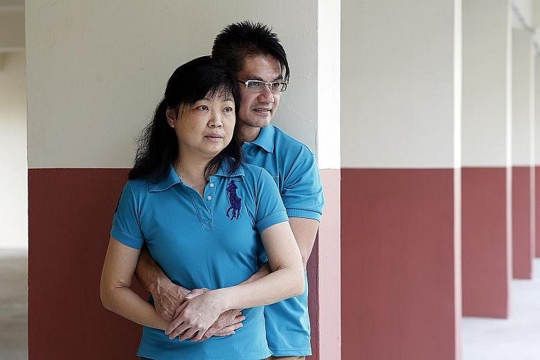 Mr Ng, a taxi driver, and Ms Chua, a part-time cashier, have applied for a flat and plan to marry in the next two years.