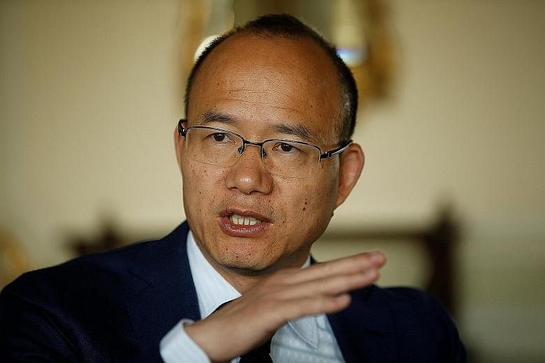 Fosun's US$400 million of 6.875 per cent bonds slumped by a record on the day after it was reported that chairman Guo Guangchang (above) had gone missing. The bonds have recovered to 104.5 cents on the dollar.