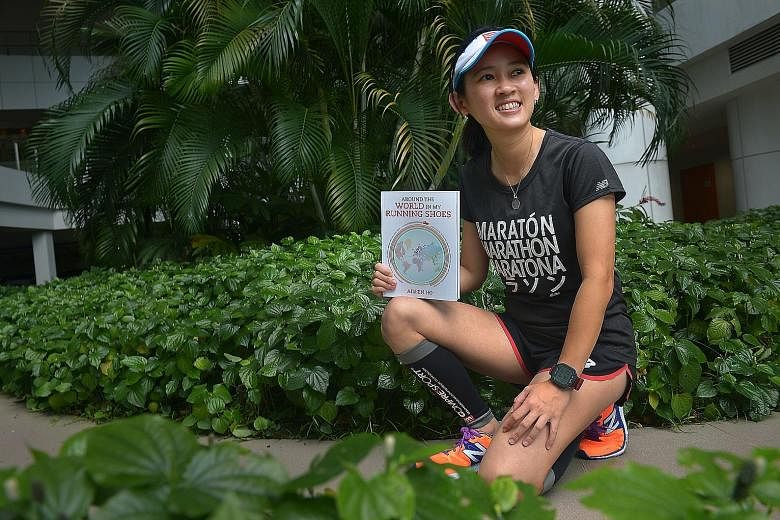 With 114 marathons under her belt, including more than 80 per cent overseas, adjunct lecturer Aileen Ho has seen much of the world. Her experiences led her to publish Around The World In My Running Shoes last year, where she shares tips on pre-race p